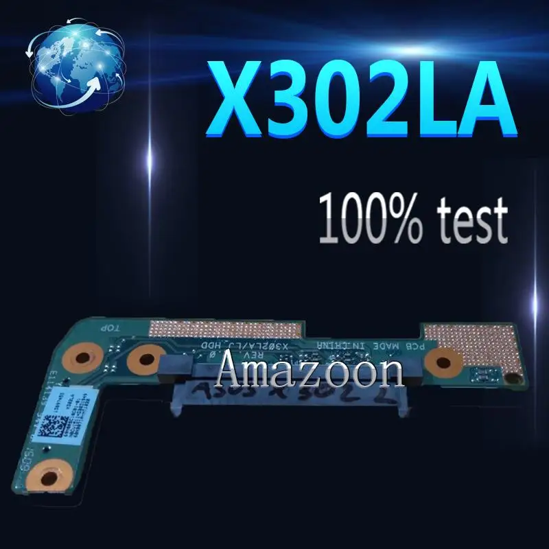 Оригинальный Для For Asus X302L X302LJ X302LA жесткий диск плата X302LA/LJ_HDD REV 2 0 USB SDcard reader X302LA/LJ_IO