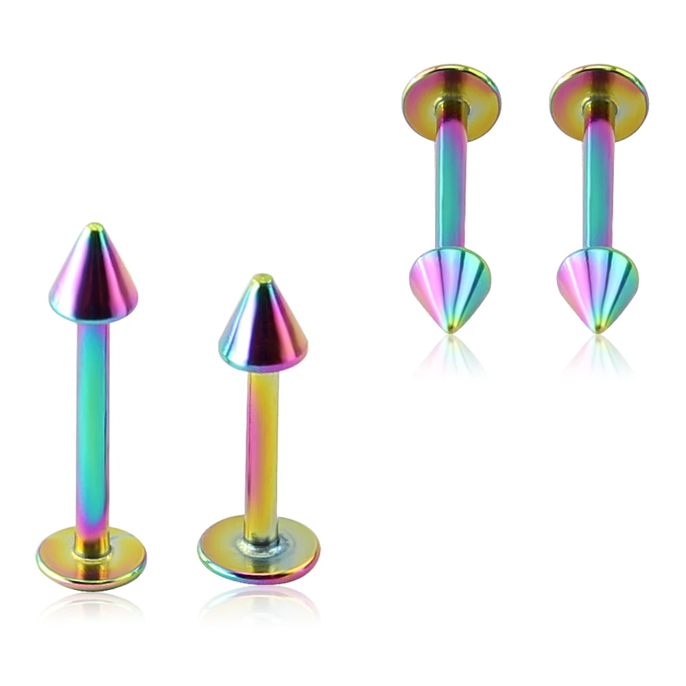 Attractive Rainbow Monroe Lip Piercing Jewelry Indian Designerl Lip