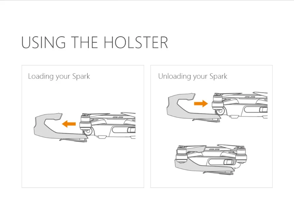 PGYTECH портативный чехол для хранения DJI Spark Accessries портативный рукав для дрона аксессуары