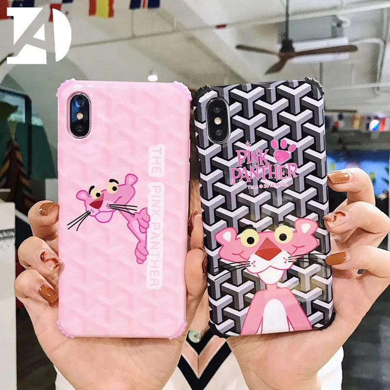 Phone Cases for iphone7 7Plus Luxury Brand Victoria Pink
