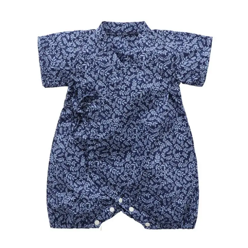 Кимоно для новорожденных мальчиков и девочек, одежда в японском стиле, детские пижамы, халаты, халат, униформа, костюм для младенцев, Y833