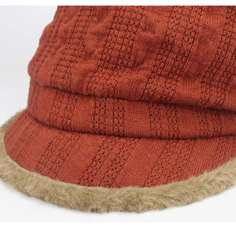 Ретро Высокое качество берет нейлоновая одноцветная восьмиугольная женская шапка для женщин теплые зимние Бархатные береты