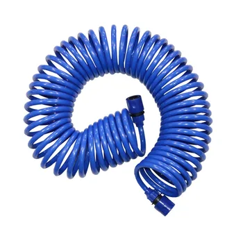 

10M,15M Spring Hose Retractable No Knot Telephone Line Style Garden Watering Irrigation Car Washing Hose With Quick Connector