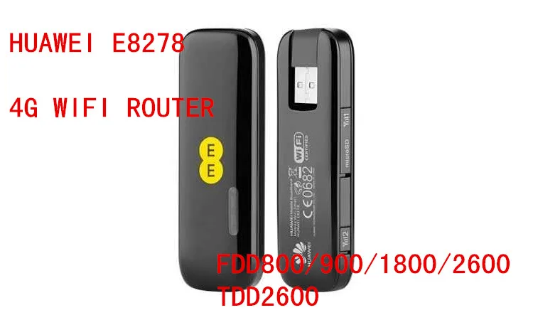 Открыл huawei e8278 4 г lte беспроводной usb модем 4 г 3 г usb Wi-Fi DONGLE E8278s-602 4 г автомобиля wiFi usb stick pk E8377 e8372 e355 w800