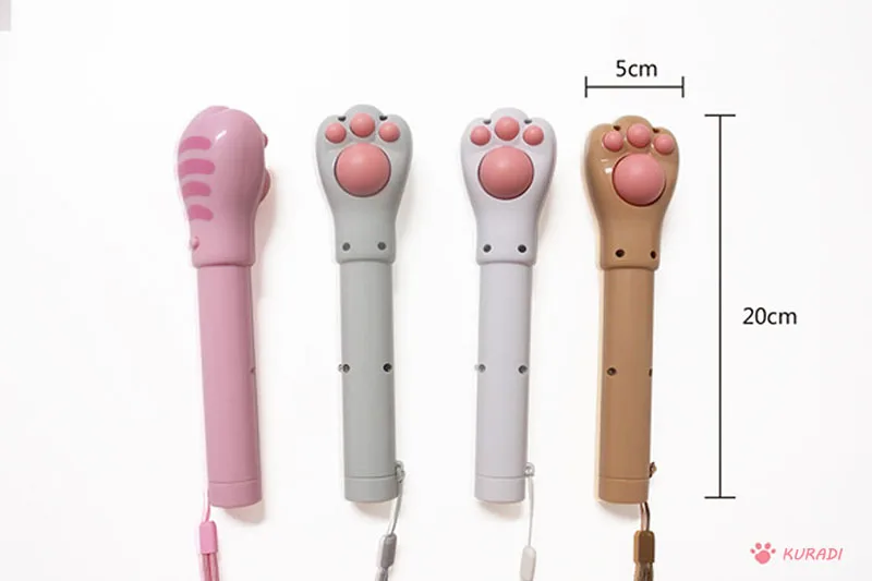 Четыре цвета доступны Симпатичные кошачьи когти мини массажер средства ухода за кожей Шеи рука массаж ног портативный небольшой фонарик
