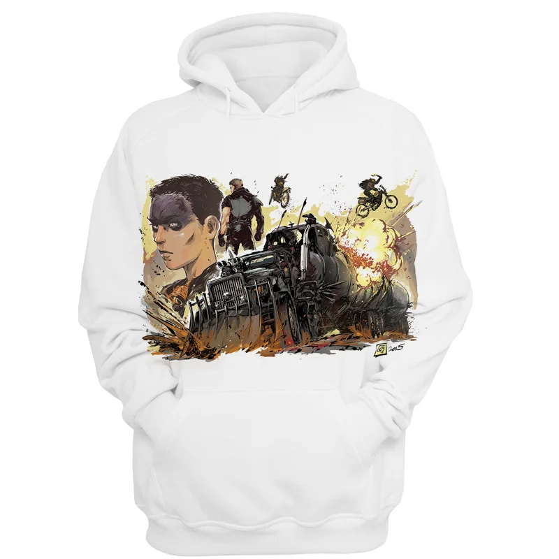 

mad max Fashion Solid On Hoodies Men Pullover Hooded Clothing Autumn Warm Fleece Hoodie and Sweatshirt G2620