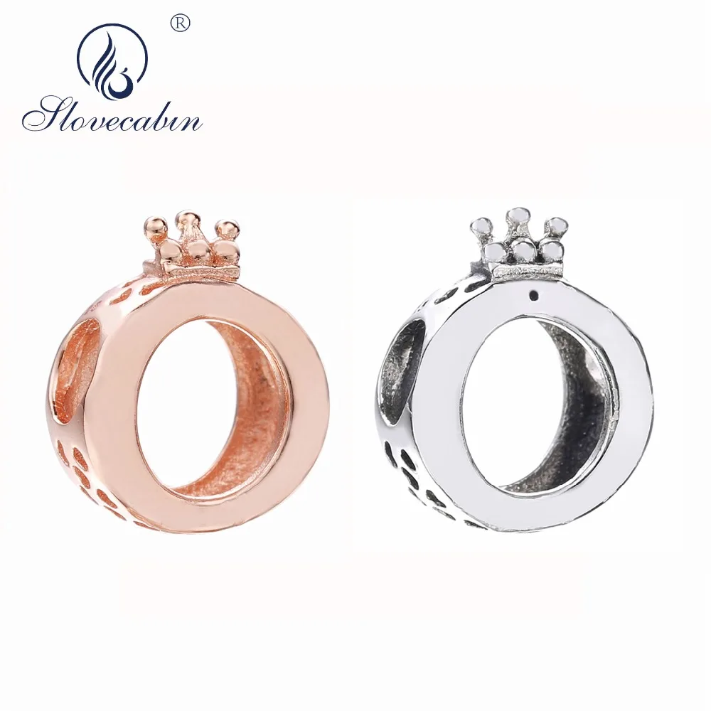 

Slovecabin 925 Sterling Silver 2018 Autumn Queen Crown O Charm For Women Love Charms Beads For Jewelry Making Bracelet