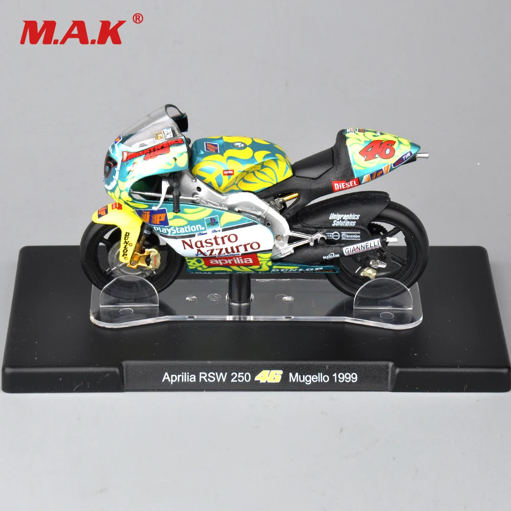 1/18 масштаб литой автомобиль гоночный велосипед Модель Aprilia RSW 250 Imola 1998 мотоцикл литая модель мотоцикла игрушки для коллекции