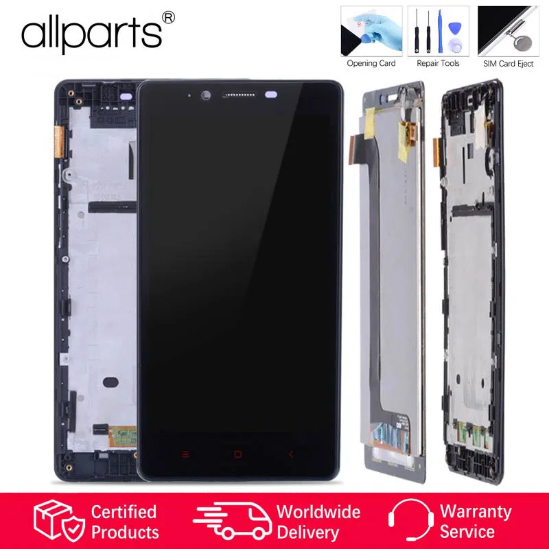 

4G LTE Original LCD For XIAOMI Redmi Note Display Touch Screen with Frame Module For Xiaomi Redmi Note LCD Display Replacement