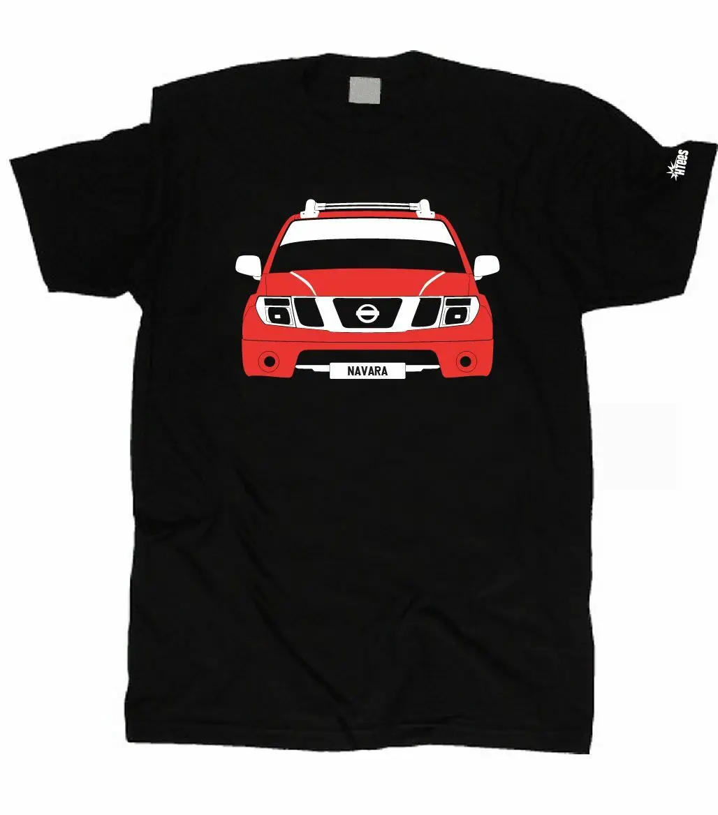 

CUSTOM HTees T-shirt • NISSAN NAVARA D40 (pickup truck), Pick car colour & plate mazde mersedes suz uki