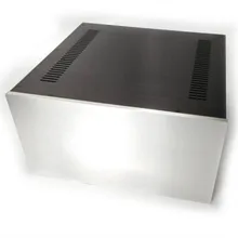 4323 Full aluminum chassis Preamplifier box Power amplifier case size 430*230*410MM