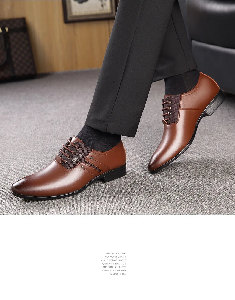 POLALI/сезон весна-осень; Мужская официальная Свадебная обувь; Роскошные Мужские модельные туфли в деловом стиле; мужские лоферы с острым носком; большие размеры 38-47