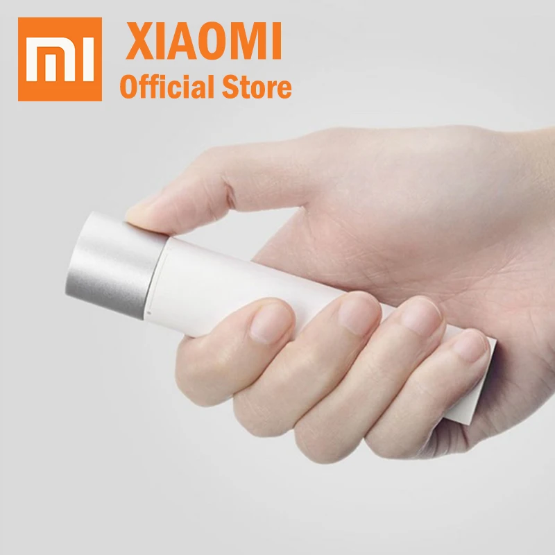 

Xiaomi Portable Flash light Adjustable Luminance Modes With Rotatable Lamp Head 3350mAh Lithium Battery USB Charging Port white