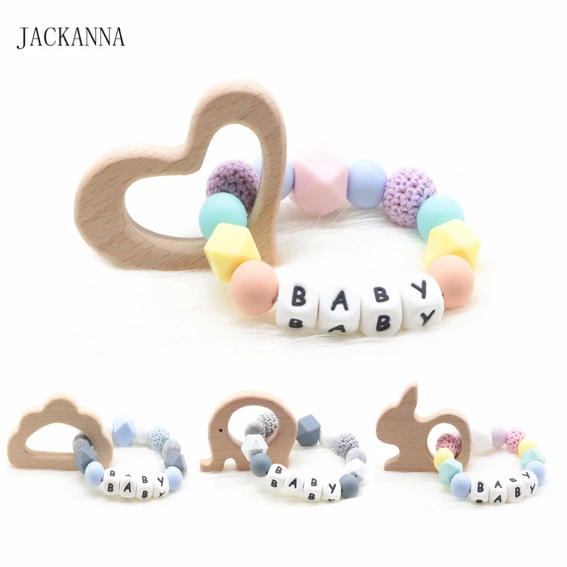 baby teething silicone beads