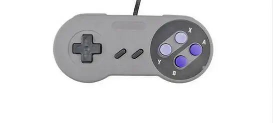 Игровой джойстик с USB управлением для nintendo SNES, игровой коврик для Windows PC, компьютерный джойстик для MAC - Цвет: Серый