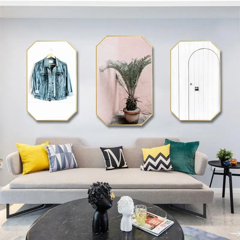 

Creative INS HD Milan tones perspective abstract home hotel hanging painting background wall restaurant decorative mural