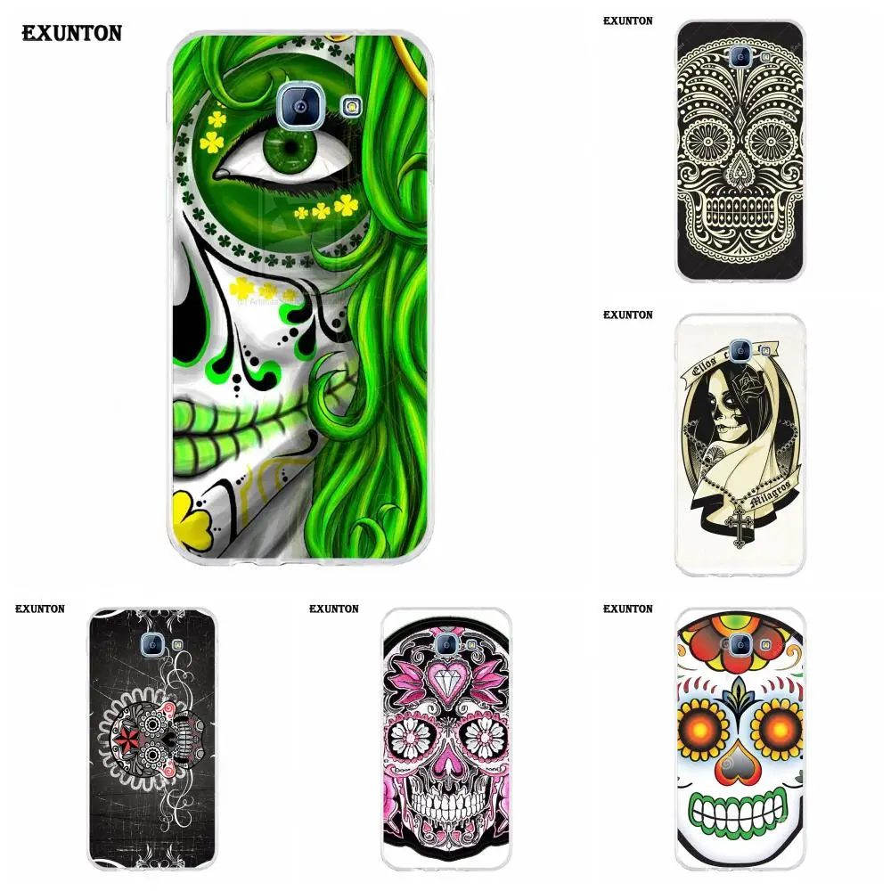 

Soft TPU Print Cover Case For Xiaomi Note 3 4 Mi3 Mi4 Mi4C Mi4i Mi5 Mi 5S 5X 6 6X A1 Max Mix 2 Mexican Skeleton Sugar Skull