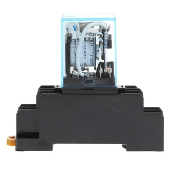 

MY4NJ LY2NJ MY2NJ Intermediate Relay MY4N-J AC 220V DC 12V 10A 8 Pin With Base