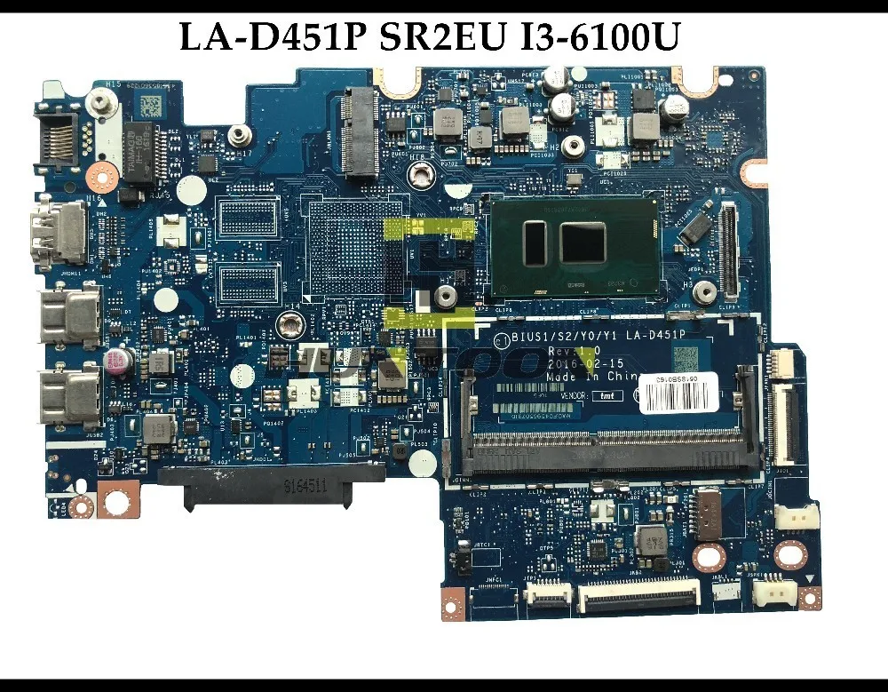 BIUS1/S2/Y0/Y1 LA D451P for FOR Lenovo Flex4 1470 Yoga 510 14ISK ...