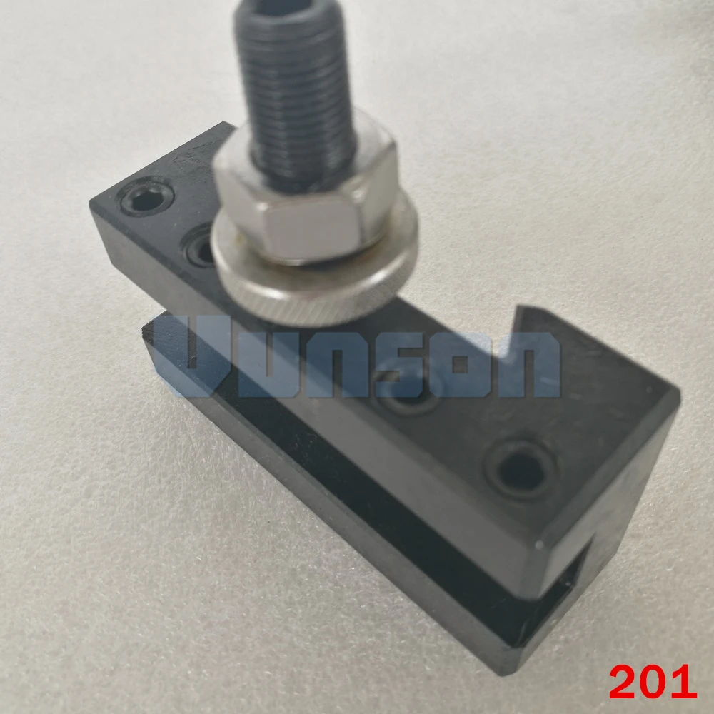 

QCTP 250-201 Quick change tool holder turning and facing tool holder for lathe cutter cutting tool bits max. 5/8"