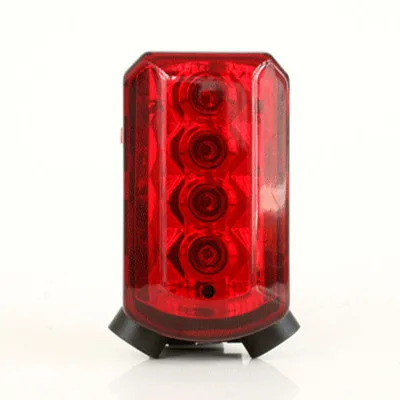 

High Quality Bike Rear Light Plastic Waterproof 5 LED Lamp Front Head Light Rear Safety Flash Light Cycling Bike Bicycle