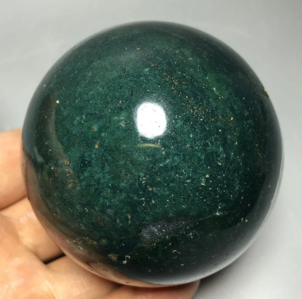 547g натуральная Океаническая яшма кварцевые Хрустальный Шар