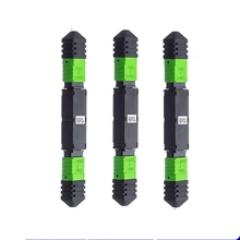 MPO APC 12core fiber attenuator female to male optical fibre connector 1 - 30dB some research on optical fibre security