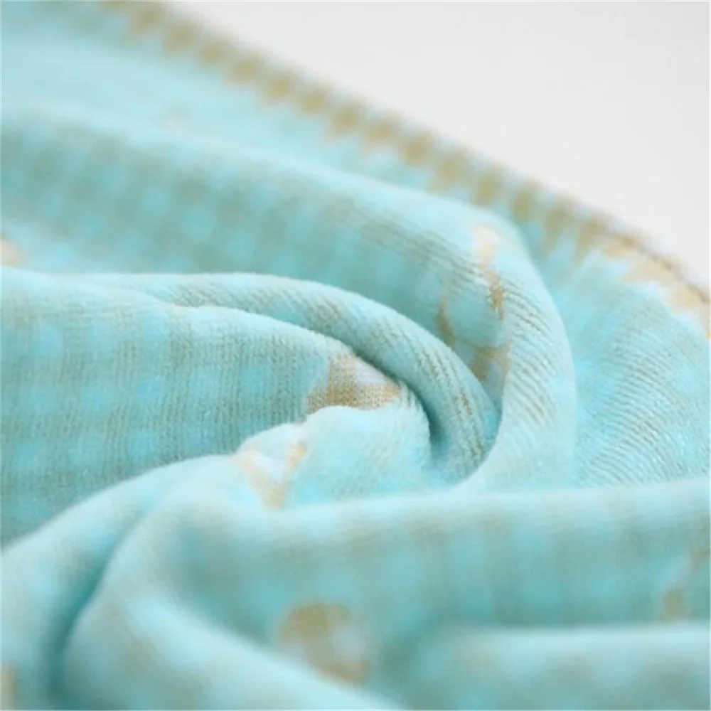 1pcs Comfortable Cotton Children Kids Towel Super Soft Cute Kittens Strong Water Absorbing High End cotton towel baby towel square towel
