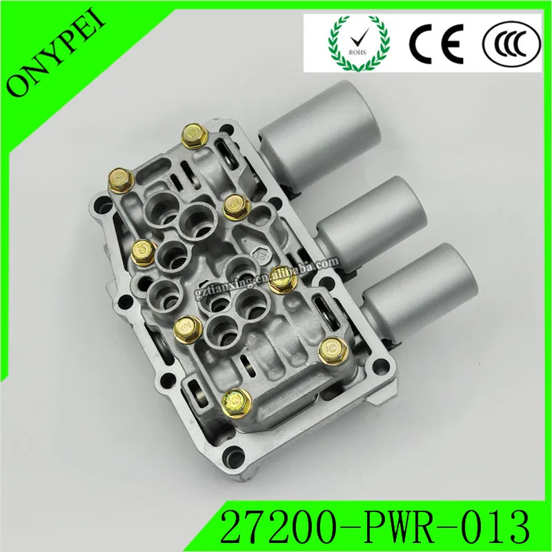 27200-PWR-013 Электромагнит коробки передач Управление клапан для HONDA FIT JAZZ 2003 2004 2005 2006 2007 2008 GD1 GD3 GD6 GD8 27200PWR013