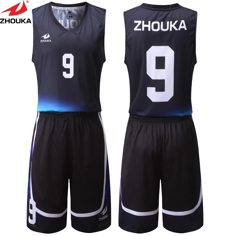 Mesh Breathable Basketball Kits Basketball Team Training Shirt+Short