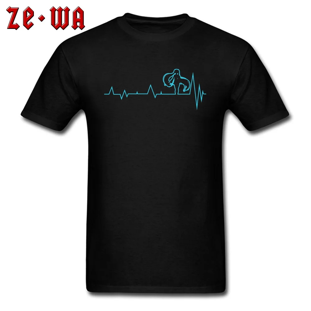 

Heartbeat Vocaloid Hatsune Miku Alive Comic T Shirts Japan Cartoon Animation Cosplay Funny Cute T-Shirt For Boy Hip Hop Rock