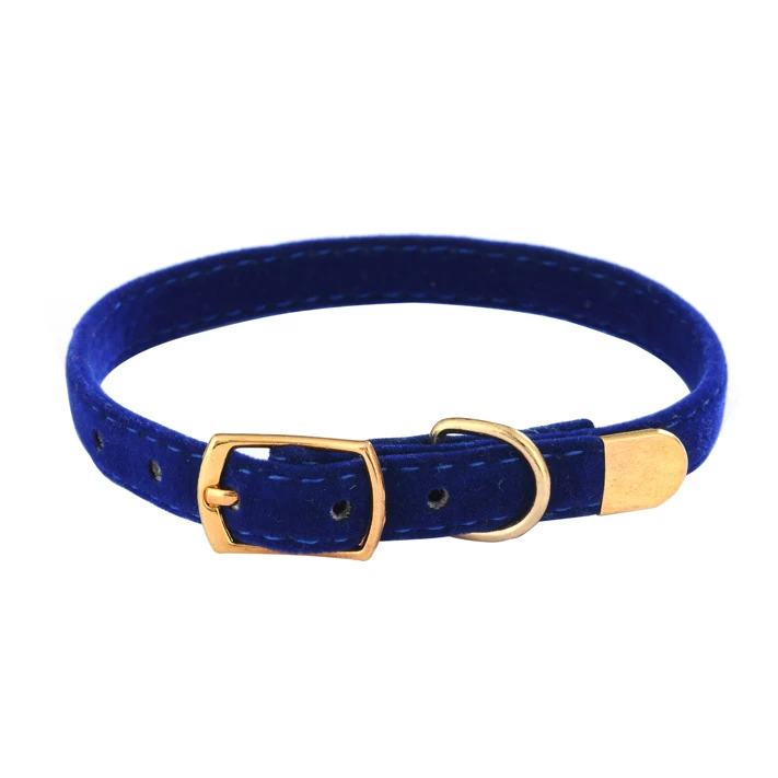 Luxurious Flocking Collar for Small Pets – Premium Kitten & Puppy Accessory