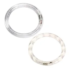 Прозрачный текстура/пузырьковый светодиодный мигающий цвет меняющий браслет светящийся браслет@ FJ88