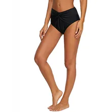 Одежда для плавания, пляжная одежда для плавания, высокая талия, женский купальник с высокой талией, бикини, плавки, танкини, Шорты для плавания размера плюс