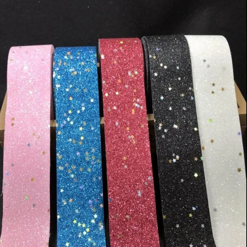 

Paillette Glitter Leather Fabrics Strip DIY Cord Leather Color Ribbon Color Rope Band Jewelry Bracelet Necklace Belt Accessories