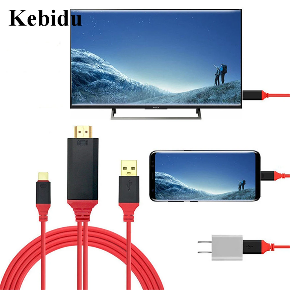 Телевизор с type c. MHL адаптер USB Type-c. Адаптер MHL Type c HDMI. Кабель HDMI Type c для телевизора. HDTV кабель USB Type-c to HDMI.