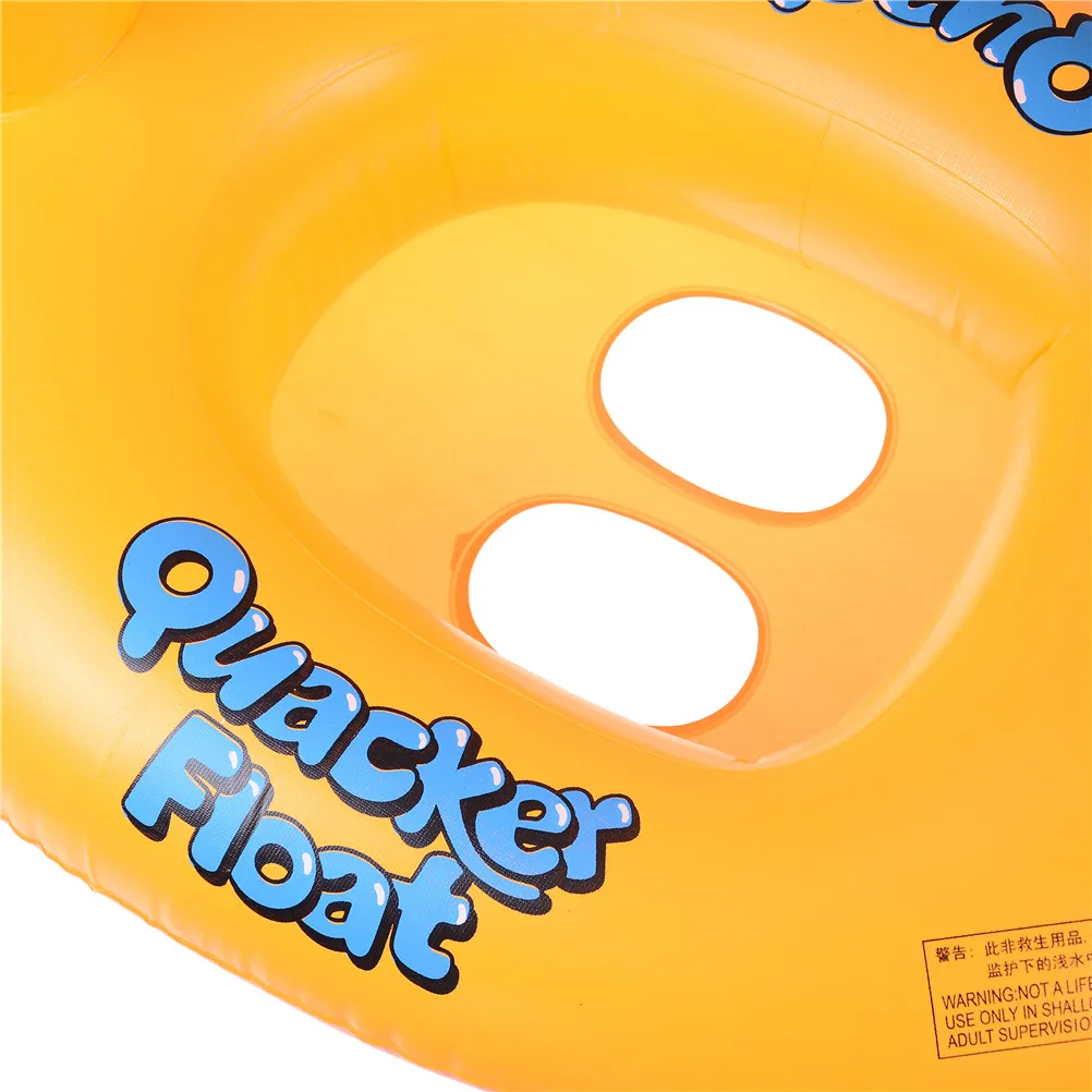 ПВХ воды плавательный круг надувной спасательный круг желтый детский мультфильм утка