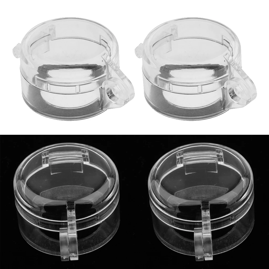 4PCS 30mm Universal Wall Switch Lockout Cover Oven Cooker Gas Hob Key Knob Covers