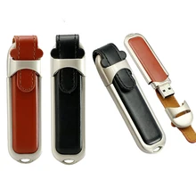 Кожаный чехол с логотипом на заказ, Usb флеш-накопитель, 64 ГБ, модный флеш-накопитель, 32 ГБ, флеш-накопитель, реальная емкость, карта памяти, диск для хранения, 4 ГБ, 8 Гб