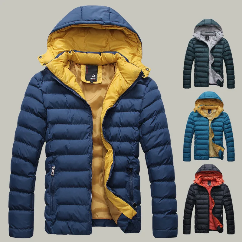 

2019 New Arrival Mens Jackets Men Jacket And Coats Thick Parka Men Outwear 3XL Jacket Male Clothing Mens Jackets And Coat