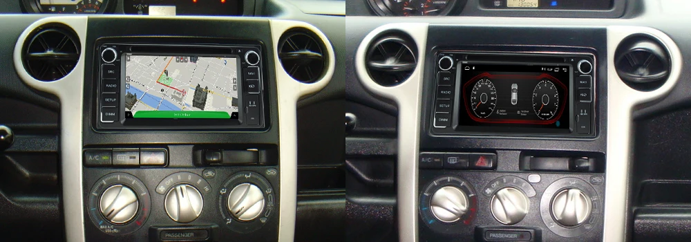 For Scion xB 2000~2005 2 DIN Car Android 9 GPS Naviation Multimedia system Bluetooth Radio Amplifier 10