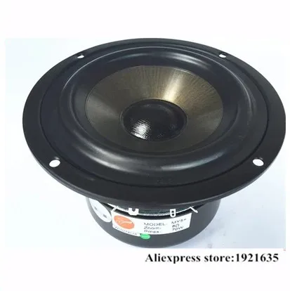 

HiVi 5.5 inch bass speaker diameter 144mm 35~70W 8 ohm for bookshelf speaker DIY 2pcs/lot