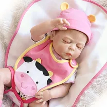 NPK bebes Кукла реборн 19 дюймов 46 см полный силикон reborn baby dolls com corpo de silicone menina детские рождественские подарки, куклы