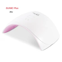 SUN9c 24 Вт SUN9C Плюс 36 Вт СВЕТОДИОДНЫЕ Лампы Ногтей Профессиональная УФ Сушилка для ногтей Леча Светильник для Ногтей Гели Управления Дешевые УФ лампы