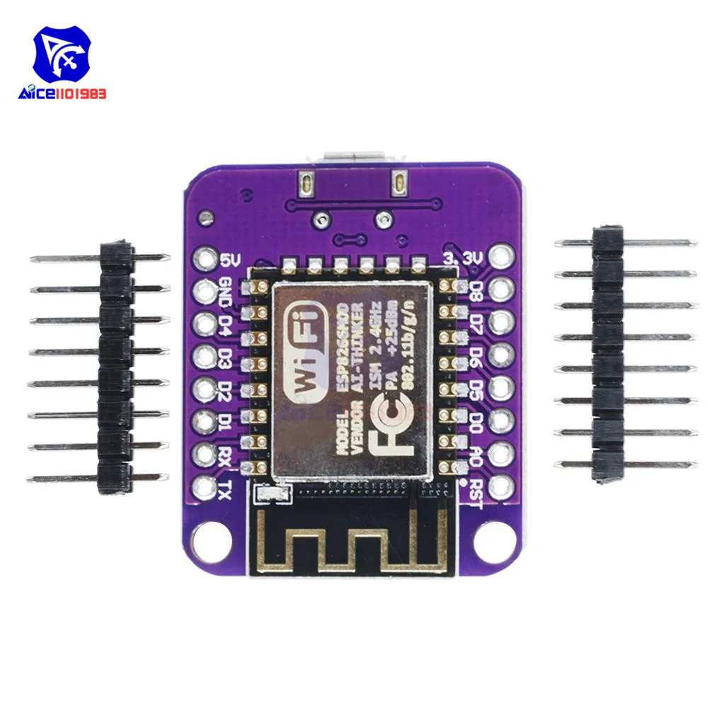 

ESP8266 ESP12F ESP-12F USB 16MB WiFi Module WeMos D1 Mini Pro NodeMcu ESP-8266EX CP2104 USB to UART IC 3.3V for Arduino