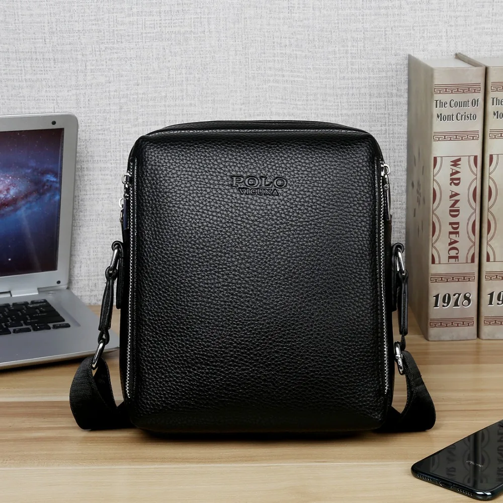 VIUCNA بولو الصلبة ثنائي الجيوب العلامة التجارية جلدية عارضة رجل Crossbody أكياس خمر مجموعة سلسلة عالية الجودة الرجال حقيبة ساع VIUCNA بولو الصلبة ثنائي الجيوب العلامة التجارية جلدية عارضة رجل Crossbody أكياس خمر مجموعة سلسلة عالية الجودة الرجال حقيبة ساع
