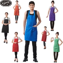 1 шт. профессиональный парикмахерские фартук Водонепроницаемый стрижки нагрудник Парикмахерская Главная Стиль Парикмахерская талии ткань, 7 цветов