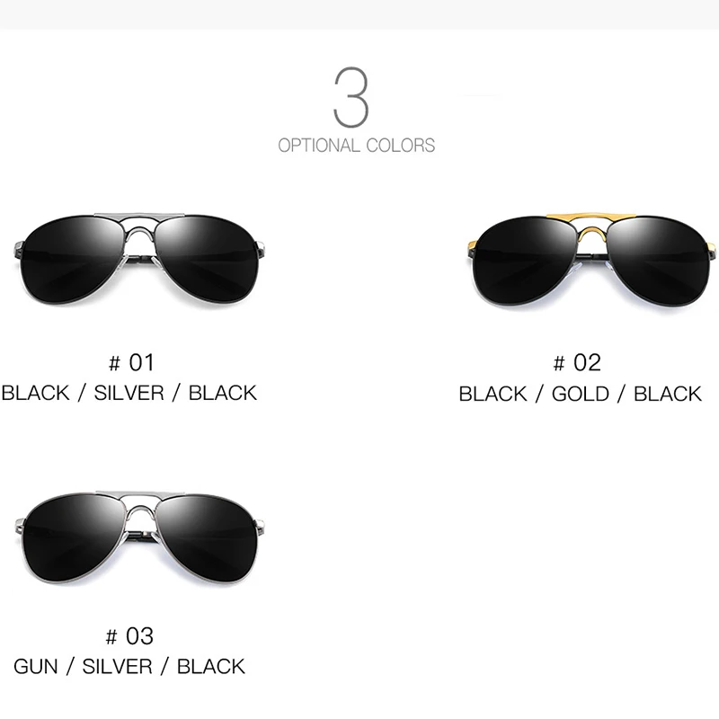 KEITHION Fashion Sunglasses Men Polarized UV400 Driving Outdoor Sunglass Sun Glasses Brand Designer With Original Box