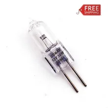 DONAR DN-39991 JC 12 V 30 W JC12V-30W/G4 12V30W Фото Дисплей кварцевая галогеновая лампочка лампа для микроскопа TNT EMS