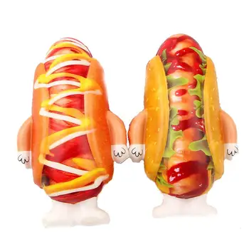 

squishy Children Simulation Cartoon PU Hot Dog Sausage Slow Rebound Squeeze Decompression Toy